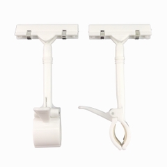 Kẹp nhựa  2 đầu thẳng JE003 3.5cm