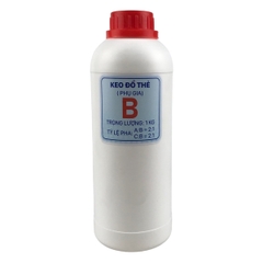 Keo đổ thẻ chất A / chất B / chất C