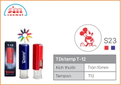Dấu TD T12 Happy Icon Φ10mm