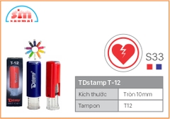Dấu TD T12 Happy Icon Φ10mm