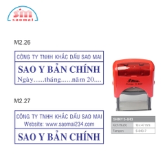 Dấu sao y bản chính S842 / T214 / S843 / S830D