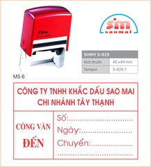 Dấu công văn đến, đi