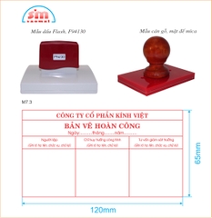 Dấu bản vẽ hoàn công
