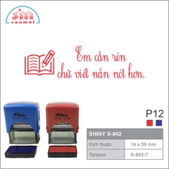 Dấu S842/ T214 nhận xét của giáo viên