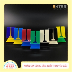 Kệ điện thoại mica 2 màu