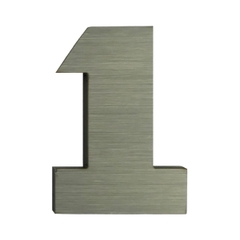 Số dán biển hiệu inox