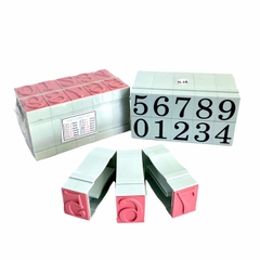 Dấu số ghép SM N1 / N2 / N3 / N4 / N5 / N6 / N7 / N8 / N9 / N10 / N11 / N12 10 ký tự mặt đúc