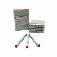 Dấu chữ ghép SM C1 / C2 / C3 / C4 / C5 / C6 / C7 / C8 / C9 / C10 / C11 / C12 mặt đúc