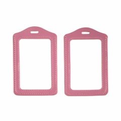 Bao đựng thẻ da 5.5x8.5cm 2 mặt kiếng đứng (50)