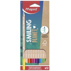Bút chì màu Maped Smiling Planet 831800 12 màu