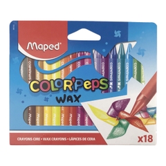 Bút sáp màu Maped  Color'Peps Wax 861012 / 861013
