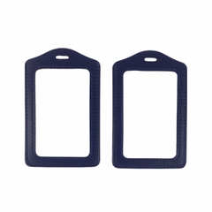 Bao đựng thẻ da 5.5x8.5cm 2 mặt kiếng đứng (50)
