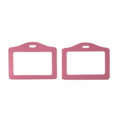 Bao đựng thẻ da 8.5x5.5cm 2 mặt kiếng ngang (50)