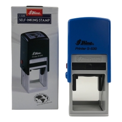 Dấu - Thẻ mực Shiny S530 32x32mm trắng