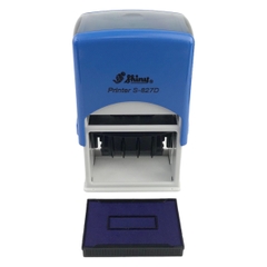 Dấu - Thẻ mực Shiny S827D 50x30mm