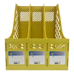 Kệ hồ sơ 3 ngăn nhựa King-star Dataking-3N