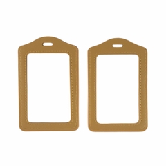 Bao đựng thẻ da 5.5x8.5cm 2 mặt kiếng đứng (50)