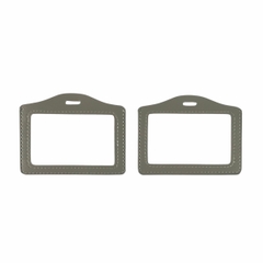 Bao đựng thẻ da 8.5x5.5cm 2 mặt kiếng ngang (50)
