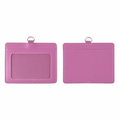Bao đựng thẻ da 8.5x5.5cm 2 ngăn ngang (25)