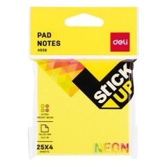 Giấy note Deli A02602 3x3 4 màu neon (12)