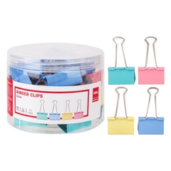 Kẹp bướm màu Deli 8551A / 8552A / 8553A / 8554A / 8555A / 8556A
