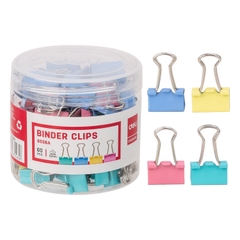 Kẹp bướm màu Deli 8551A / 8552A / 8553A / 8554A / 8555A / 8556A