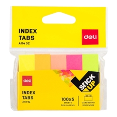 Giấy note Deli A11402 50x15mm 5 màu (24)