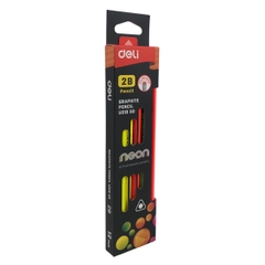 Bút chì gỗ Deli Neon U518 (12/144)