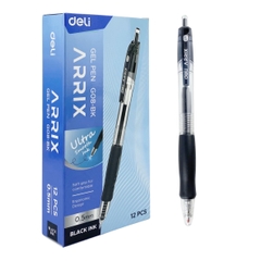 Bút gel Deli G08 0.5mm (12)