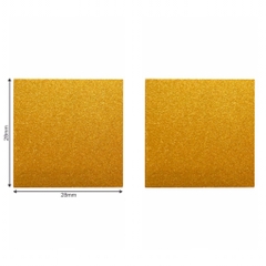 Phôi thẻ tên kim loại BT55 28x28mm vàng (50)