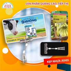 Kẹp nhựa 2 đầu JE005/JE010/JE011 trắng trong [4]