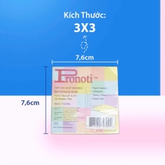 Giấy note Pronoti 30300 3x3 inch vàng (12)