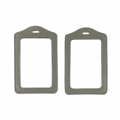 Bao đựng thẻ da 5.5x8.5cm 2 mặt kiếng đứng (50)