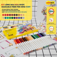 Bút lông màu rửa được TL Colokit SWM-C009 20 màu (10/100)