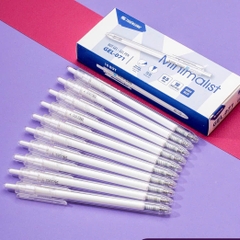 Bút gel TL GeL-071/ Plus tím (10), Bút bi nước, Viết mực nước, Văn phòng phẩm