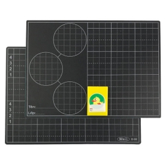 Bảng tách gộp Win B-08 4 ô ly đen(10/100)