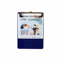 Bìa trình ký mica Enter G04 13.5x19cm kẹp hóa đơn (20)