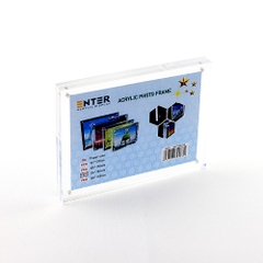 Khung hình mica cao cấp Enter FR07 130x180mm mica 10mmx2, Khung ảnh để bàn nam châm, Khung bằng khen (10)