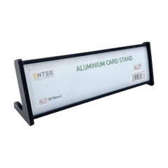 Kệ nhôm chức vụ 1 mặt Enter AL17 50x180mm, Biển chức danh, Bảng tên để bàn (20)