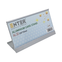 Bảng thông tin để bàn nhôm Enter AL32 150x75mm, Khung thông tin sản phẩm, Khung bảng giá, Kệ trưng bày để bàn (20)