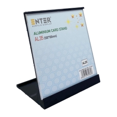 Bảng thông tin để bàn nhôm Enter AL35 100x100mm, Khung thông tin sản phẩm, Khung bảng giá, Kệ trưng bày để bàn (20)
