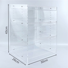 Kệ trưng bày DCHS mica Enter TBNS08 / TBNS09 / TBNS10 30x26x43cm