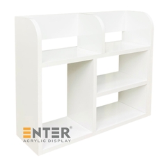 Kệ sách để bàn gỗ Enter KG506 60x18x48cm, Giá sách để bàn, Kệ gỗ đa năng