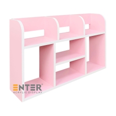 Kệ sách để bàn gỗ Enter KG507 80x18x48cm, Giá sách để bàn, Kệ gỗ đa năng