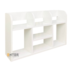 Kệ sách để bàn gỗ Enter KG507 80x18x48cm, Giá sách để bàn, Kệ gỗ đa năng