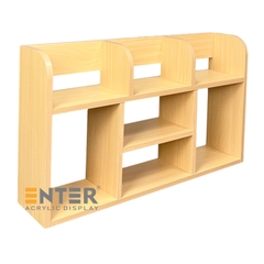 Kệ sách để bàn gỗ Enter KG507 80x18x48cm, Giá sách để bàn, Kệ gỗ đa năng