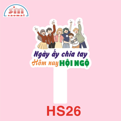 Hashtag cầm tay trường - lớp