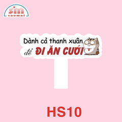 Hashtag cầm tay đám cưới