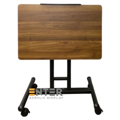 Bàn gỗ di động Enter BG103 60x40cm, Bàn nâng hạ đa năng, Bàn gỗ đa chức năng, Bàn gấp gọn thông minh