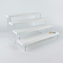 Kệ trưng bày Enter TB413 4 tầng 300x224x163mm, Kệ bậc thang để bàn, Kệ trưng bày nước hoa, mô hình